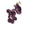 Flores artificiales de alta calidad con tacto realista, orquídeas Phalaenopsis para bodas y decoración del hogar, arreglos florales decorativos suaves, arreglos de orquídeas artificiales