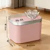 Bebedouro para Gatos Quente e Vendido em Larga Escala Transfronteiriço, Tigela de Água Silenciosa para Pets com Circulação e Filtração Automáticas, um Gadget de Alimentação de Água para Gatos e Cachorros