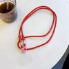 Alça de Couro Minimalista Transversal Alça Longa Nova Capa de Celular Cordão Bolsa da Moda Tendência Corrente para Pendurar Mochila
