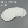 Carcasa de Pantalla para Lámpara Foco Hoja Difusora de Luz LED Panel Cubierta Acrílica para Foco de Techo Panel Transmisor de Luz Difusor de Luz Suave