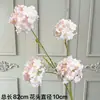Rosa rosa hortensia boda flores artificiales arreglo de escena arreglo floral arreglo floral DIY materiales para arreglos florales flores falsas