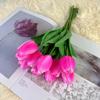 Nórdico ins Tulipán flor falsa PU flor para sostener decoración del hogar flor artificial Tacto Humectante decoración ramo venta al por mayor