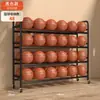 Estante de Almacenamiento para Baloncesto Escuela Jardín de Infancia Estante para Baloncesto Móvil Estante para Balones de Exterior Baloncesto Voleibol Fútbol Estante de Almacenamiento para Baloncesto
