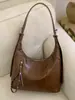 Bolsa Cruzada de Lujo Accesible de Nicho de Gama Alta, Estilo Nuevo Otoño e Invierno 2025, para Mujer, Compartimento Único, Versátil, Gran Capacidad, Tote, Bolso de Axila