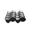Telhas de Telhado Integradas Estilo Antigo de Polímero de Alto Peso Molecular Cailin, Telhas Azuis Pequenas, Estilo Hui, Estilo Pequim, Estilo Suzhou, Telhas de Telhado Arquitetônicas Antigas com Alta Resistência às Intempéries