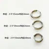Aretes de Acero Inoxidable Aretes de Acero de Titanio Hebillas para Orejas Joyería al por Mayor