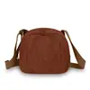 Bolsa de Veludo Atacado 2026 Nova Tendência Moda Cor Sólida Casual Tecido Bolsa Estilo Campus Feminina Ombro Transversal Pequena Bolsa