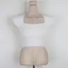 Camiseta de Tricô Elegante Slim com Gola Quadrada de Veludo Pelúcia para Primavera e Verão, Estilo Curto que Valoriza a Figura, Manga Curta, Nova, de Dongdaemun, Coreia do Sul