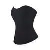 Novo estilo de garota popular espartilho elástico de espinha de peixe preto para mulheres, top modelador strapless europeu e americano transfronteiriço, suporta OEM