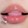 Set de Piercing Labial con Diente Interno de Hueso de Perro con Diamantes y Circonitas Lindo Acero de Titanio 316L Goteo de Aceite Acero Inoxidable Tricolor Sexy Joyería para Piercing