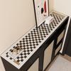 Zapatero de entrada, mueble de TV, aparador, mantel, tapete antisuciedad, mesa de centro, cubo, funda de armario, toalla, tapete protector de superficie para mesa de gabinete