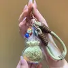 Oro Puro 999 Modelo Nuevo Bolsa de la Suerte de Oro Colgante para Cadena de Teléfono, Colgante para Bolso Mismo Estilo que Shuibei, Llavero con Cordón
