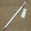 Espada de Tai Chi, espada de artes marciales, espada suave de rendimiento para mujeres, espada sin afilar para práctica matutina, espada de estilo antiguo para hombres, espada de danza, accesorios de baile para niños