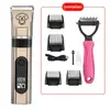 Cortapelos eléctricos para mascotas transfronterizos, rasuradora para perros, recortadora de pelo para gatos, cortapelos profesional para perros Teddy, juego de herramientas para cortar pelo de perro