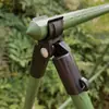 Accesorios de Tubería de Acero Recubierto de Plástico para Invernaderos, Abrazaderas de Conexión Universal en Forma de Cruz, Clips de Resorte de Acero para Fijación de Película