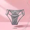 "Dulces Artículos Privados" Sexy Calzones de Malla con Lunares Huecos para Mujer 2027 Nuevos Calzones Franceses de Satén para Mujer