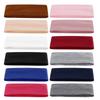 Diademas de Fitness Europeas y Americanas de Verano Pañuelo para la Cabeza Absorbente de Sudor Nuevo Producto Transfronterizo 2026 Diadema de Punto Diadema Elástica de Color Sólido Simple