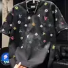 Nueva Camiseta de Manga Corta de Verano para Hombre Estampado Divertido Fresco de Moda Holgada Cuello Redondo para Hombre Top de Moda Juventud