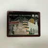 Ímãs de Geladeira Personalizados de Madeira e Metal de Cidades em Fujian, China, Lembranças Criativas DIY para Atrações Culturais e Turísticas