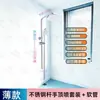 Tubo de ducha de acero inoxidable de alta calidad, soporte para barra elevadora de ducha, tubo de conexión para cabezal de ducha superior, accesorios para ducha de baño
