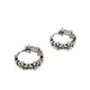 Pendientes de Plata de Ley S925 Su Chuang con Diseño de Margarita Retro Envejecida para Niñas, Personalidad, Flor, Dulce Diseño, Pendientes de Plata Tailandesa