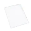Fornecimento Direto da Fábrica Lente de Vidro para Porta-Retrato Lente de Vidro Transparente Quadrada com Revestimento de Filme Adesivo de Lente para DIY Atacado