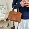 Versátil para el Viaje Diario 2026 Bolso Tote para Mujer Gran Capacidad Bolso Cruzado Bolso de Mano Bolso de Textura Simple Popular Nuevo Estilo Hombro Único