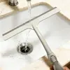 Rasqueta de Silicona para el Hogar, Herramienta de Limpieza Multifuncional para Cristales y Espejos del Baño, No Deja Marcas