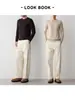 Ropa para Hombre Momeike Alta Inteligencia Para Ir al Trabajo Color Sólido Suéter Básico Hombre Nuevo Otoño 2026 Prendas de Punto Básicas Hombre 22293
