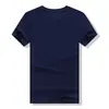Camisetas de poliéster-algodón hechas a medida con impresión de logotipo, camisetas publicitarias, camisetas de cuello redondo de manga corta, camisetas culturales hechas a medida y uniformes de trabajo de calidad de exportación