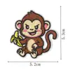 Patches de Bordado de Animais Fofos da Floresta para Roupas Infantis, Patches de Reparo para Mochilas e Chapéus, Adoráveis Patches Decorativos Termocolantes