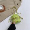Bolso con cordón de estilo coreano de moda de este año para mujer 2023 nuevo bolso bandolera tipo cubo con todo a juego para mujer