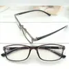 Nuevo Armazón de Lentes Ultra Ligero Tr90 para Hombres con Lentes para Miopía Armazón Clásico Negro Cuadrado Pequeño para Mujeres con Lentes para Leer