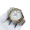 Reloj Serie Calendario Dual para Hombre Boutique 904L Reloj Mecánico Totalmente Automático Resistente al Agua Tendencia Clásico Reloj de Pulsera