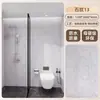 Painéis de Parede de Cristal de Pedra Spc para Banheiros e Box de Banho, Painéis de Parede Impermeáveis com Emenda Perfeita para Hotéis, Painéis de Parede de Venda Direta da Fábrica