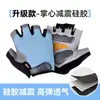 Guantes Antideslizantes Medio Dedo para Hombre Resistentes al Desgaste para Mujer Deportivos Sin Dedos Escalada y Ciclismo Fitness Mancuernas Montañismo al Aire Libre Absorción de Impacto en los Dedos