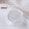 Accesorios para Uñas Dorado y Plateado Bolitas Pequeñas de Acero Tamaño Pequeño 0.4 Metal No Descolorante Decoraciones Micro Perlas Mini Flores de Camelia