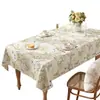 Mantel de PVC estilo americano, rectangular, impermeable, resistente al aceite, no requiere lavado, apto para mesas de centro, uso doméstico, con una estética de lujo ligero y alta gama.