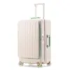 Maleta de Carro Expandible de Apertura Lateral con Ruedas Universales Silenciosas de PC, Tamaño de Cabina de 20 pulgadas, Maleta de Gran Capacidad de 28 pulgadas