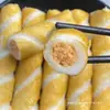 Palitos de Pescado Barbacoa Caviar 500g Pastel de Pescado Bolas de Pescado Ingredientes para Oden Brochetas Tienda de Conveniencia Bolas Picantes para Hot Pot