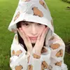 Impermeable Largo Engrosado, Diseño de una Pieza de Cuerpo Completo, Portátil para Senderismo y Viajes, Poncho de Lluvia Empaquetado Individualmente, Impermeable Reutilizable de Eva