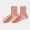 Meias Antibacterianas com Íons de Prata para Mulheres, Angulo Reto, Outono e Inverno, Absorventes de Suor, Respiráveis, Meia-Calça Média para Mulheres, Resistentes a Odores, Indústria de Meias de Zhuji