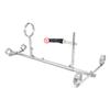 Tornillo para estante de pene de acero inoxidable esposas resistentes estante para collares juguetes sexuales alternativos para hombres y mujeres estante para acostarse