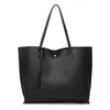 Ventas Directas de Fábrica 2025 Bolso de Mujer Bolso con Borlas Bolso de Hombro de Gran Capacidad Bolso Transfronterizo Amazon Bolso Tote de Piel Granulada