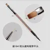 Conjunto Premium de Canetas para Nail Art, Caneta de Construção Dupla Face Multiuso, Especializada para Desenho de Linhas e Preenchimento, Pontas Planas e Redondas Multifuncionais para Pintura em Gel