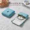 Caja de Anillo de Terciopelo de Doble Apertura para Joyería Caja para Collar Caja para Joyería Caja de Embalaje Caja de Regalo para Aretes Pulsera Venta al por Mayor Caja para Perlas