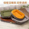 Caseta para Perro, Cálida en Invierno, Esterilla para Perro Semicerrada para Coche, Caseta para Mascotas Resistente a Mordeduras, Universal para Todas las Estaciones, Exclusiva para Venta al por Mayor Transfronteriza
