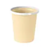 Cubo de basura simple sin tapa para el hogar con anillo de presión sin tapa, tamaño grande para cocina, baño, sala de estar, cubo de basura a rayas