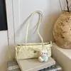 Nova Bolsa de Ombro com Bolinhas 2026 para Mulheres, Estilo Coreano Fofo Design de Nicho Bolsa de Axila, Bolsa Transversal Versátil da Moda para o Dia a Dia