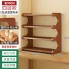 Estante para Tazas de Té Mesa de Té Estilo Antiguo Estante Bogu Chino Mesa de Sala de Té Pequeño Juego de Té Soporte de Exhibición Tetera de Arcilla Púrpura